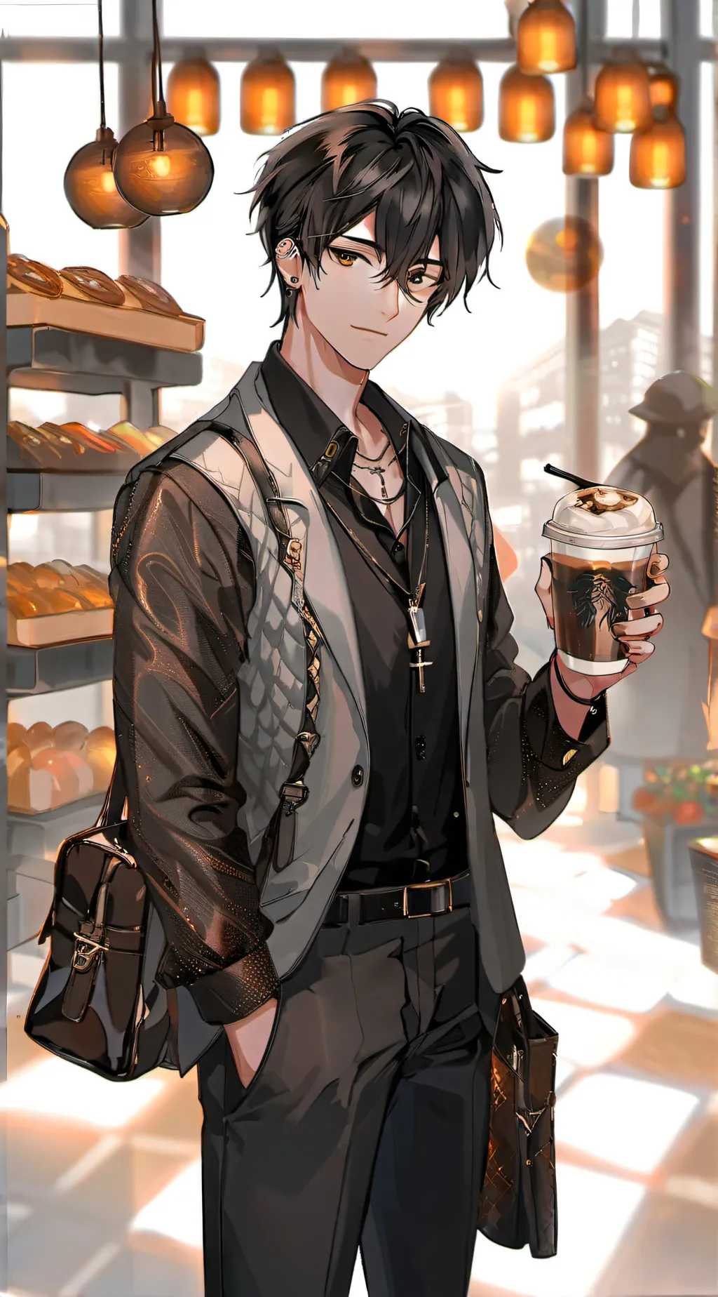 ai character: Alex background