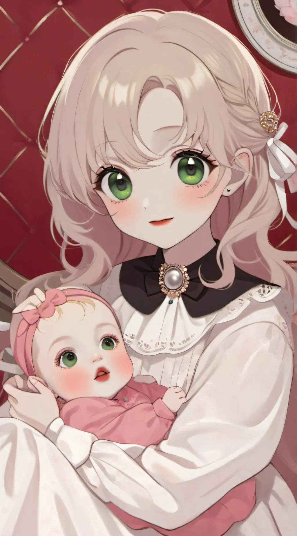 ai character: lily and kat background