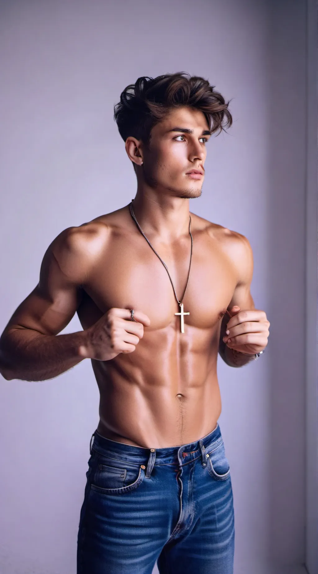 ai character: Ethan Nevermoore  background