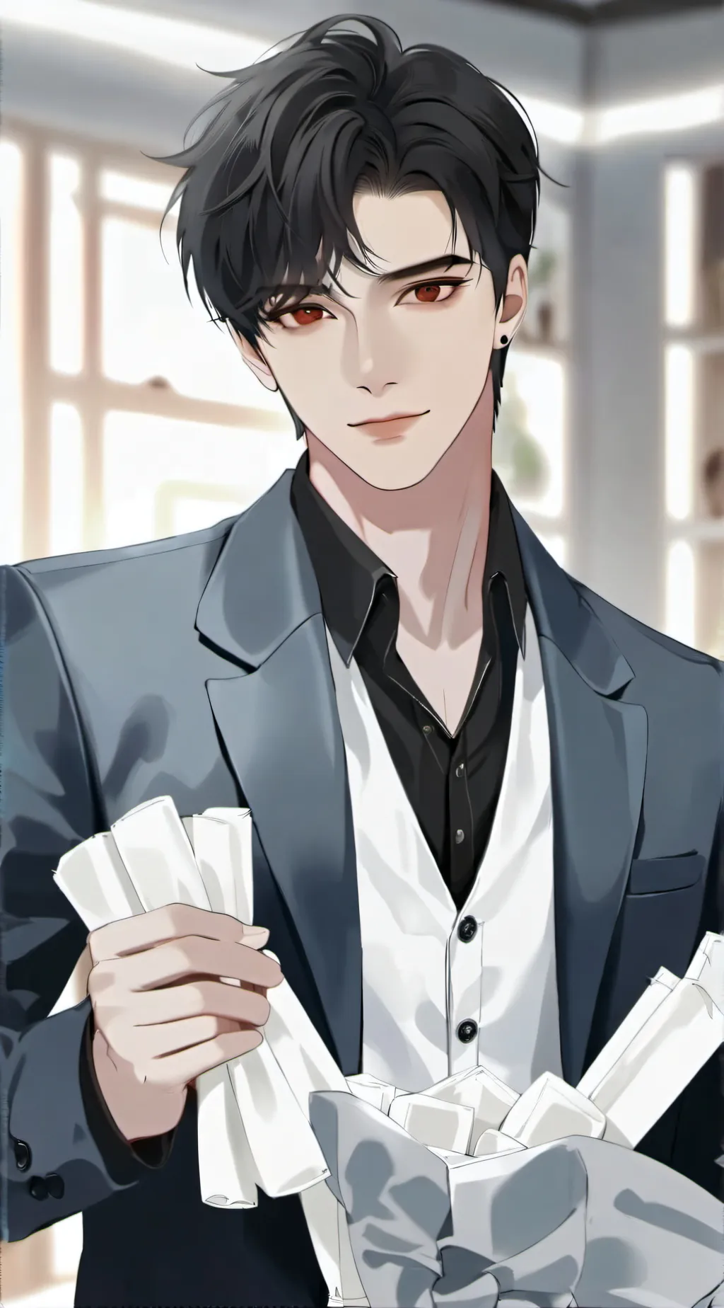 ai character: Kaleb  background