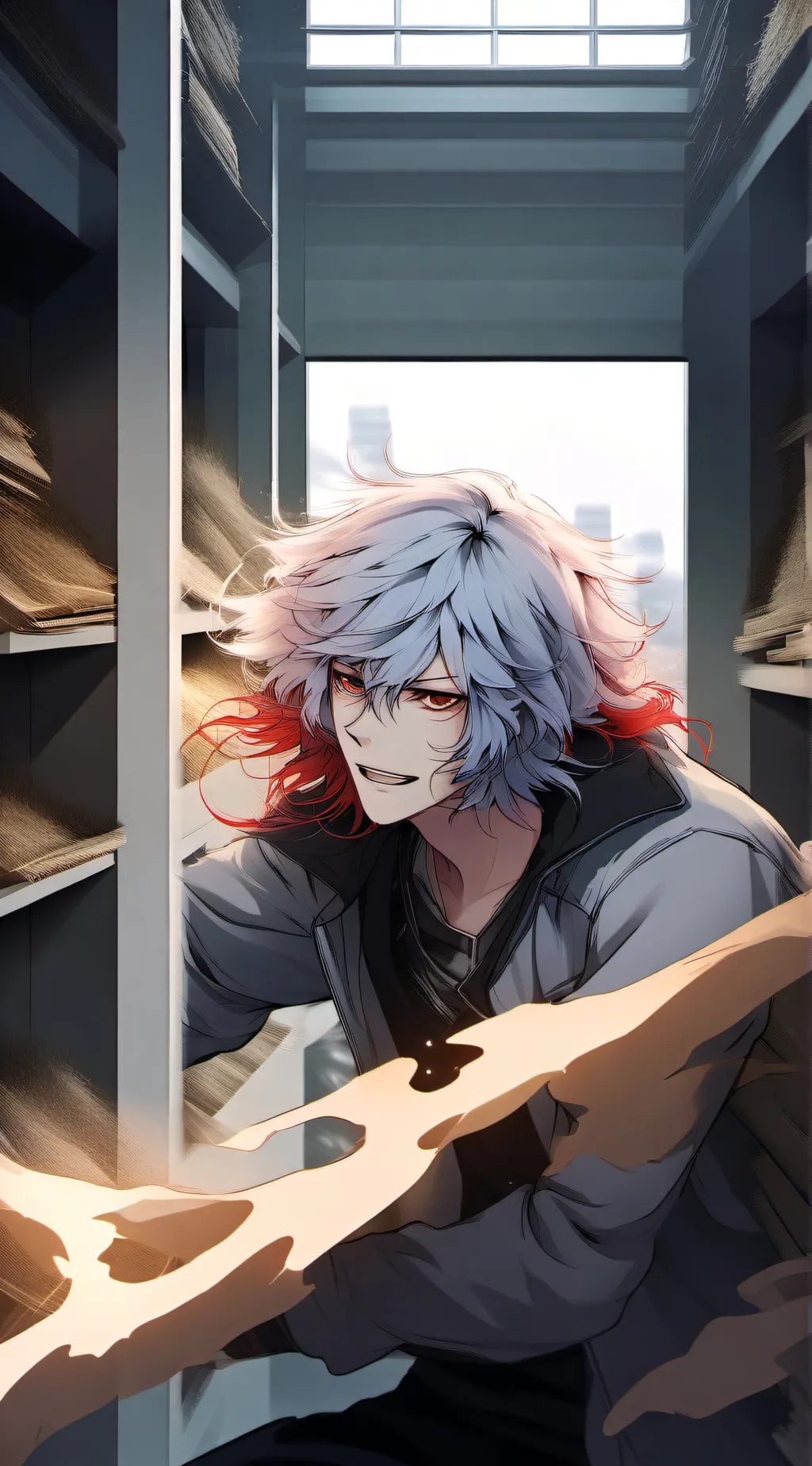 ai character: Shigaraki background