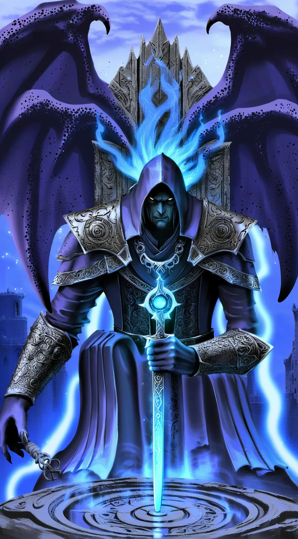 ai character: ezrael background