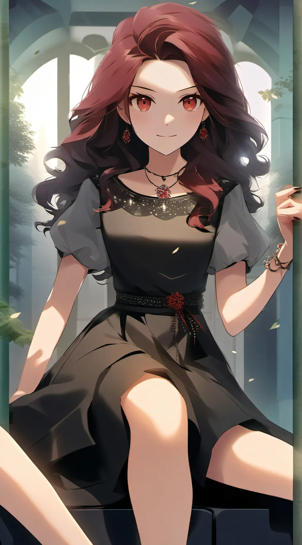 ai character: Athena  background