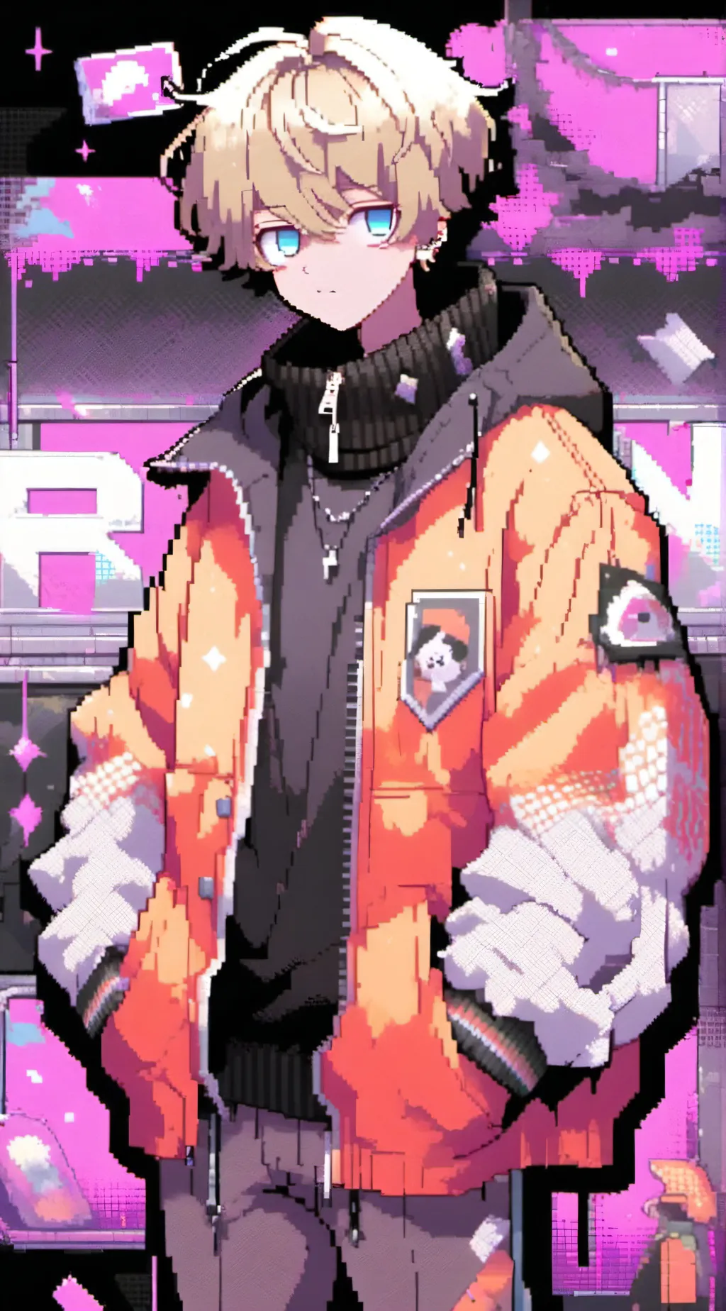 ai character: Kenny McCormick background