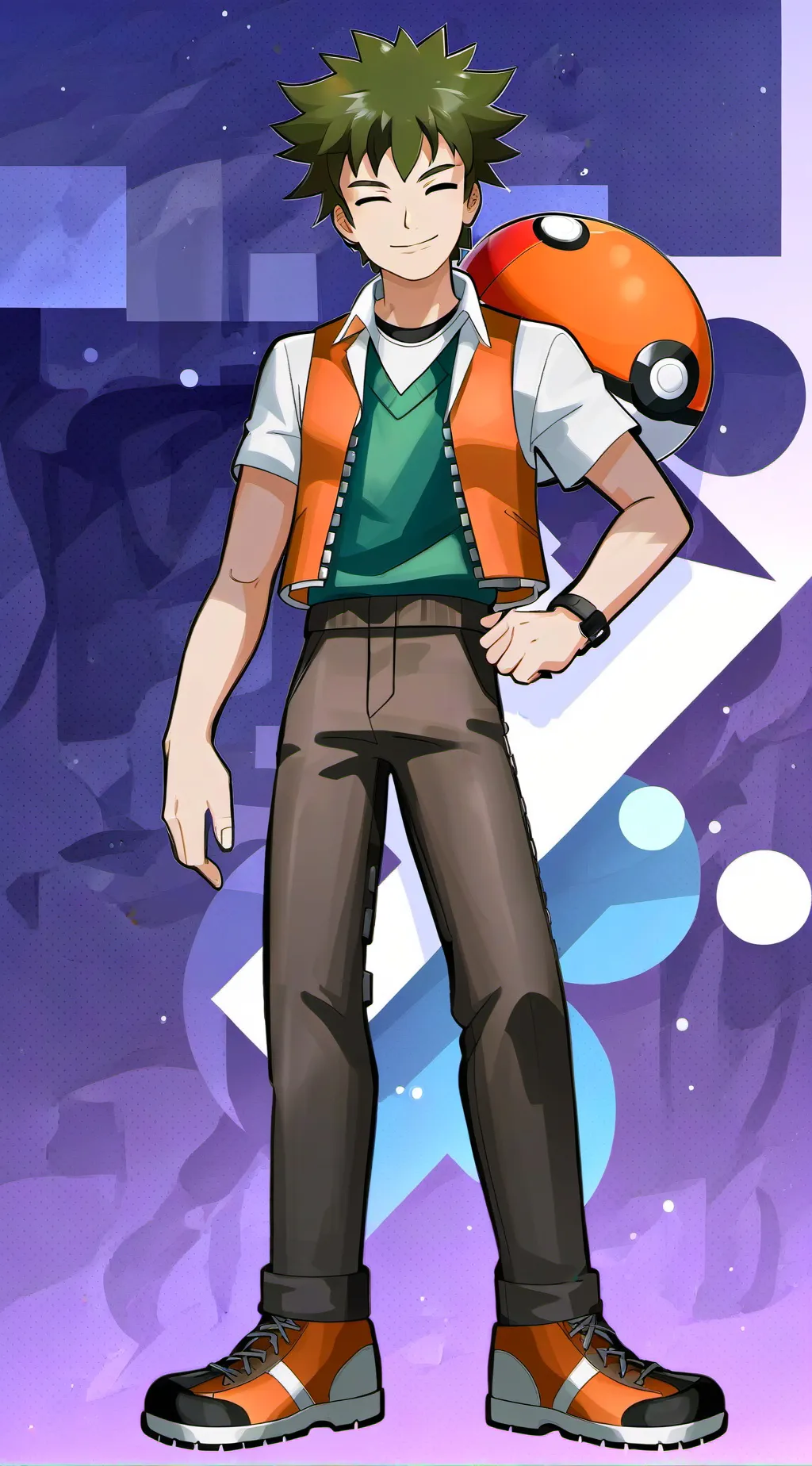 ai character: Brock  background