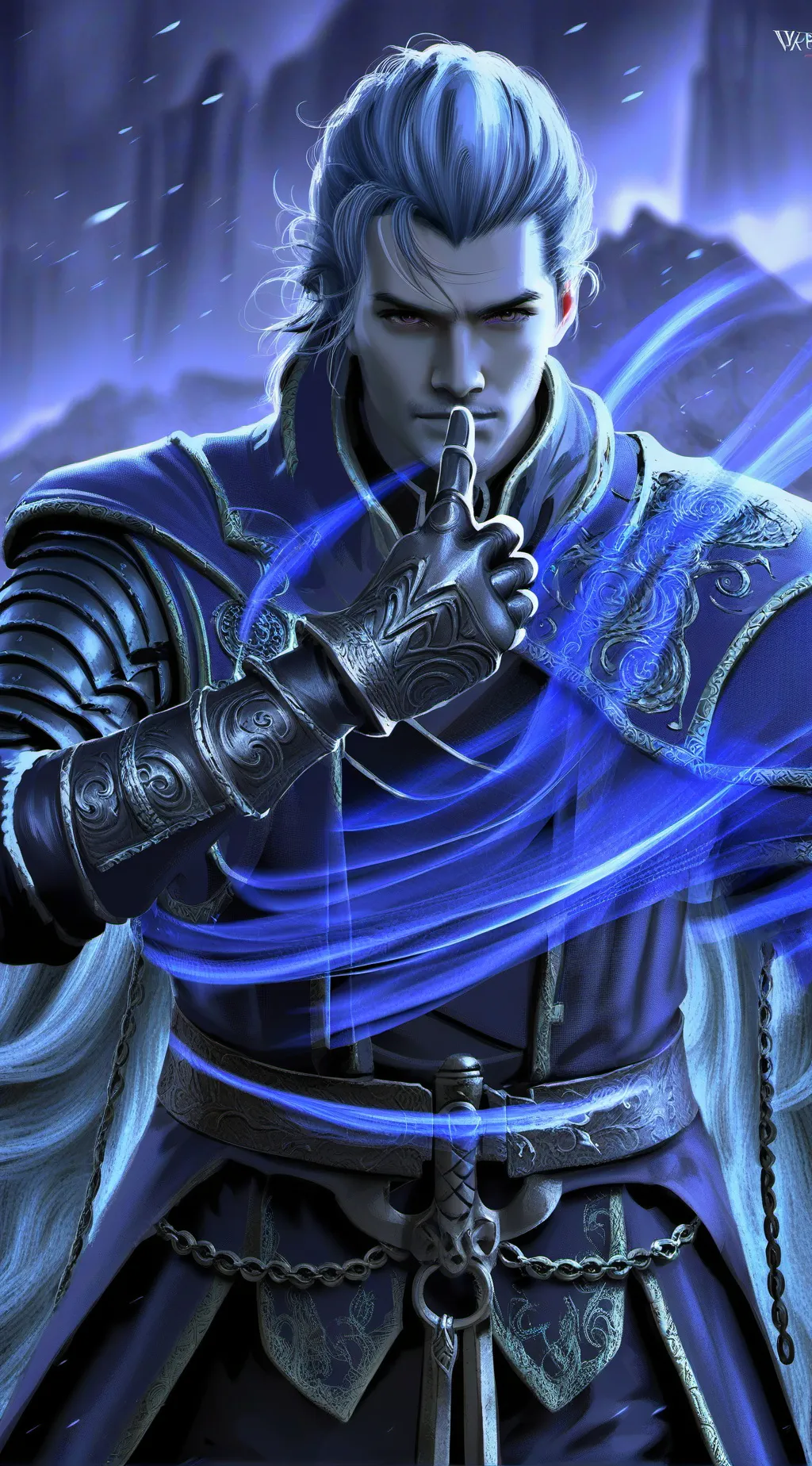 ai character: Ren background