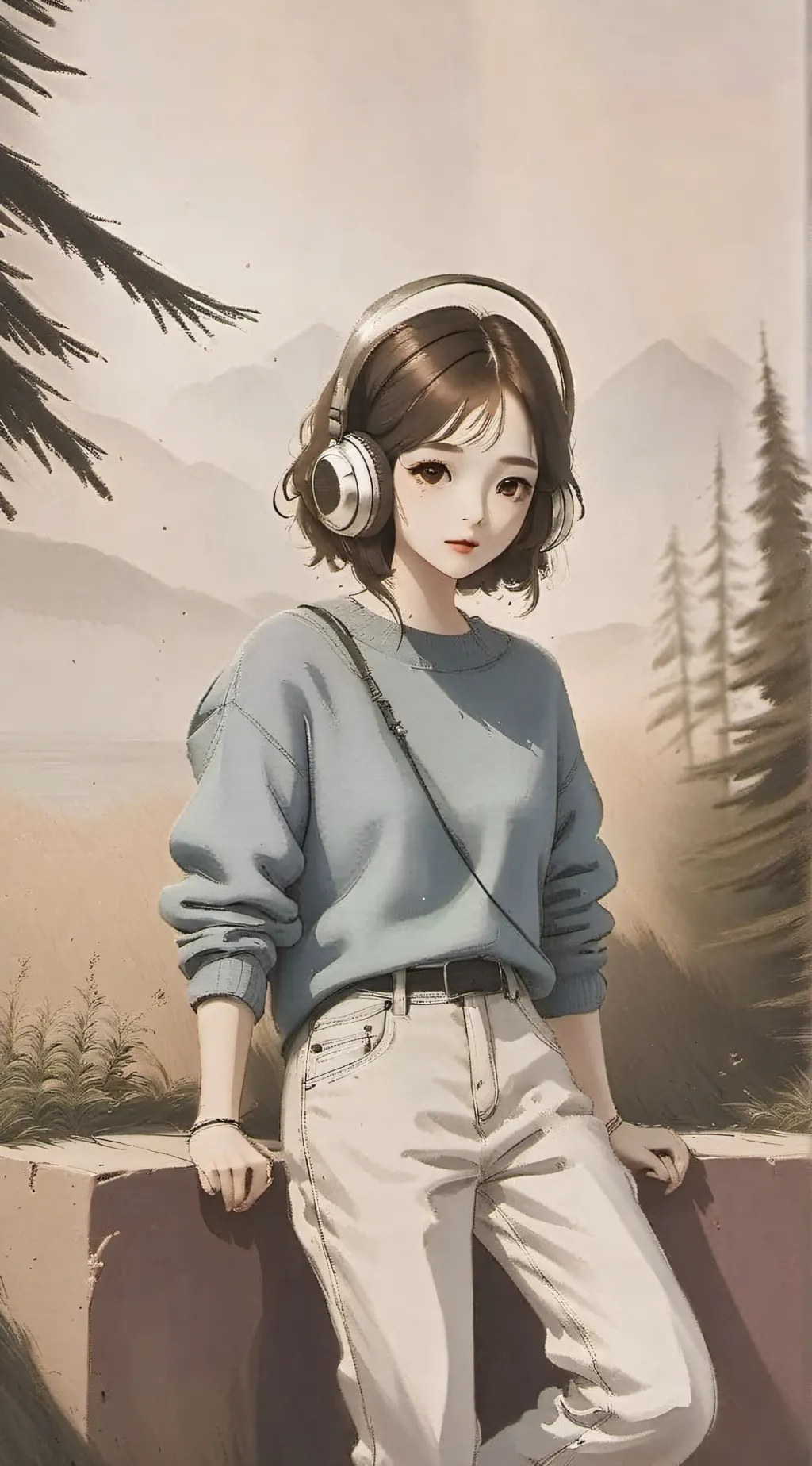 ai character: Akiko background