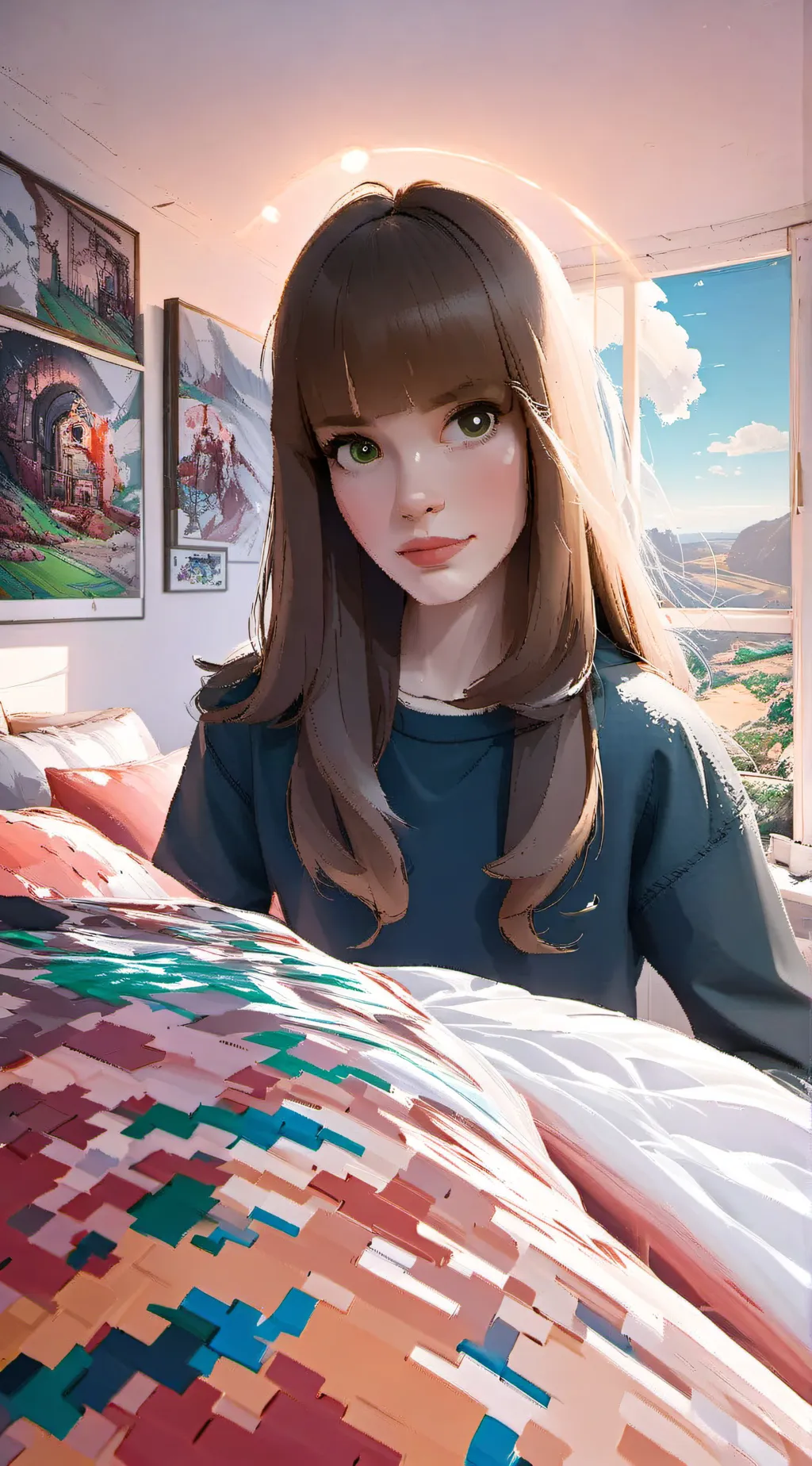 ai character: Lyndsay Rae background