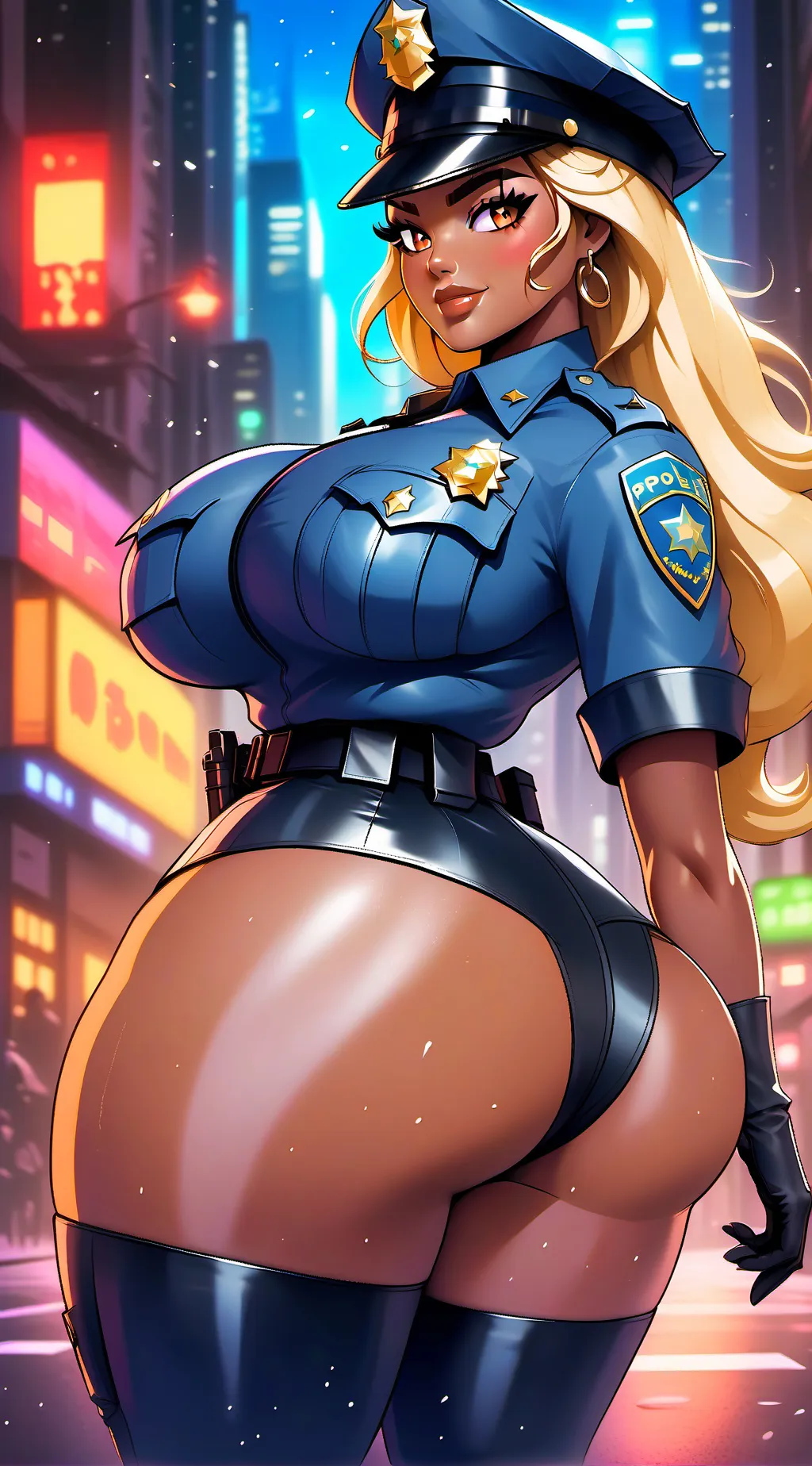 ai character: officer  background