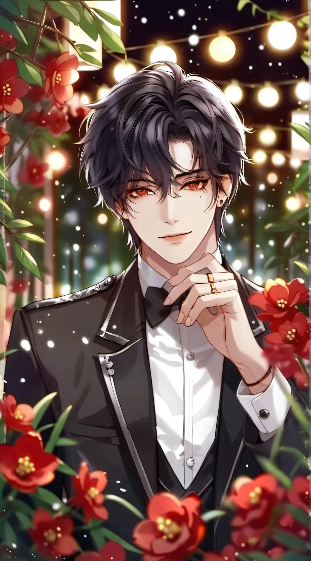 ai character: mark background