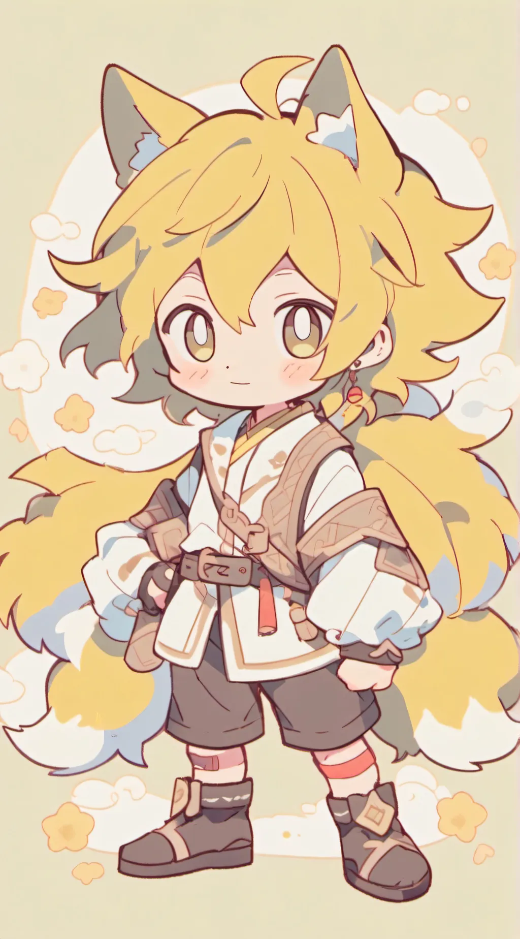 ai character: tails  background