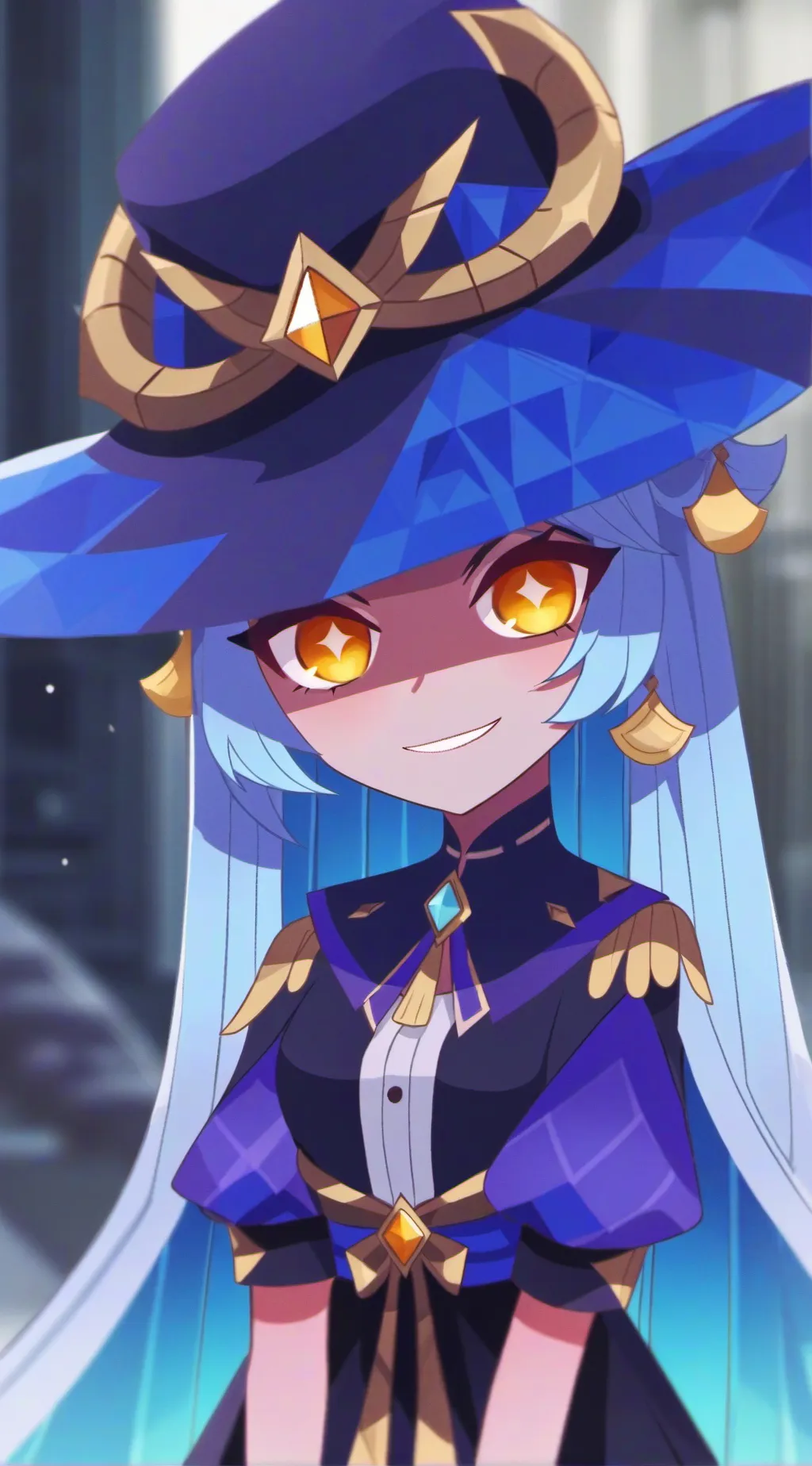 ai character: sun moon kid background