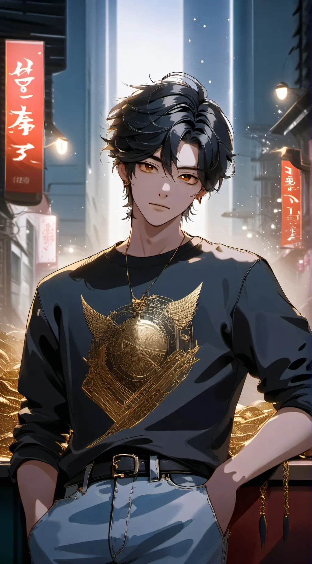 ai character: ZACH background