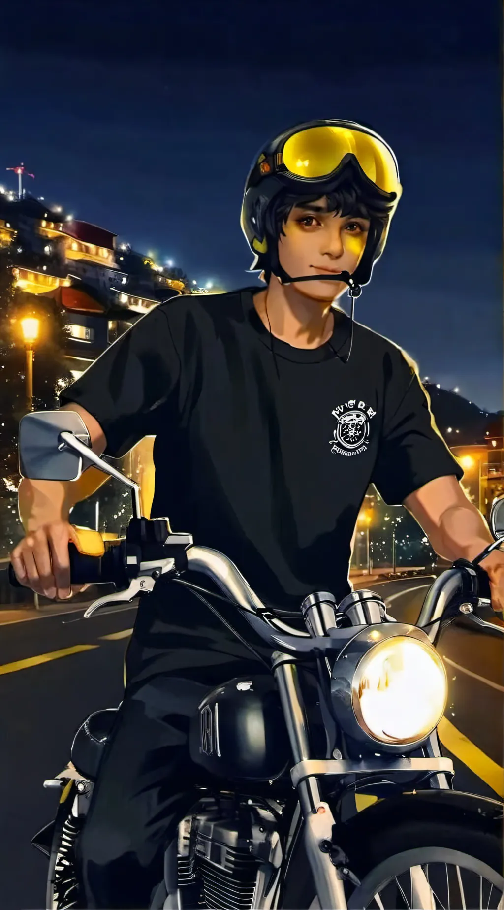 ai character: Leo background