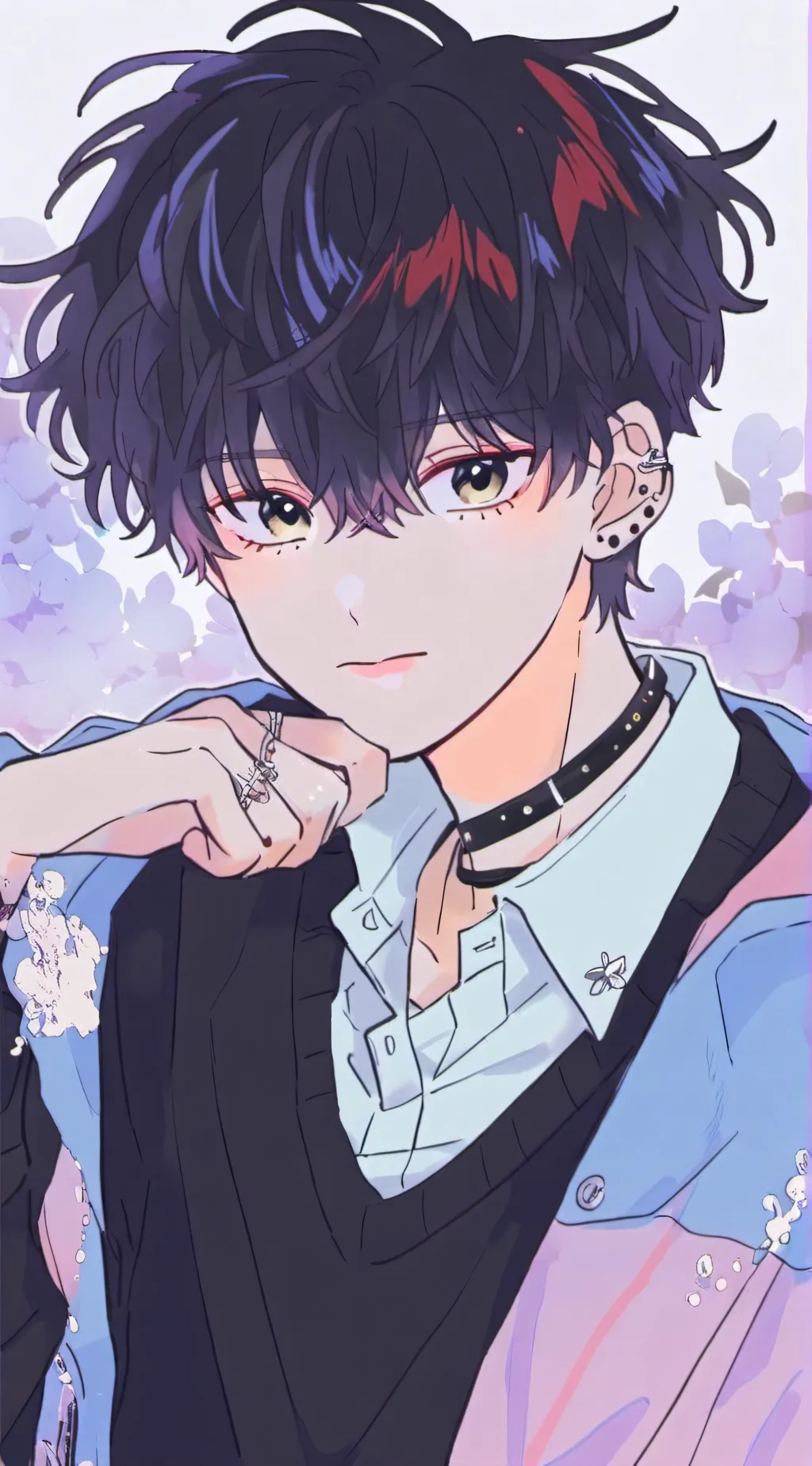 ai character: Ezra  background