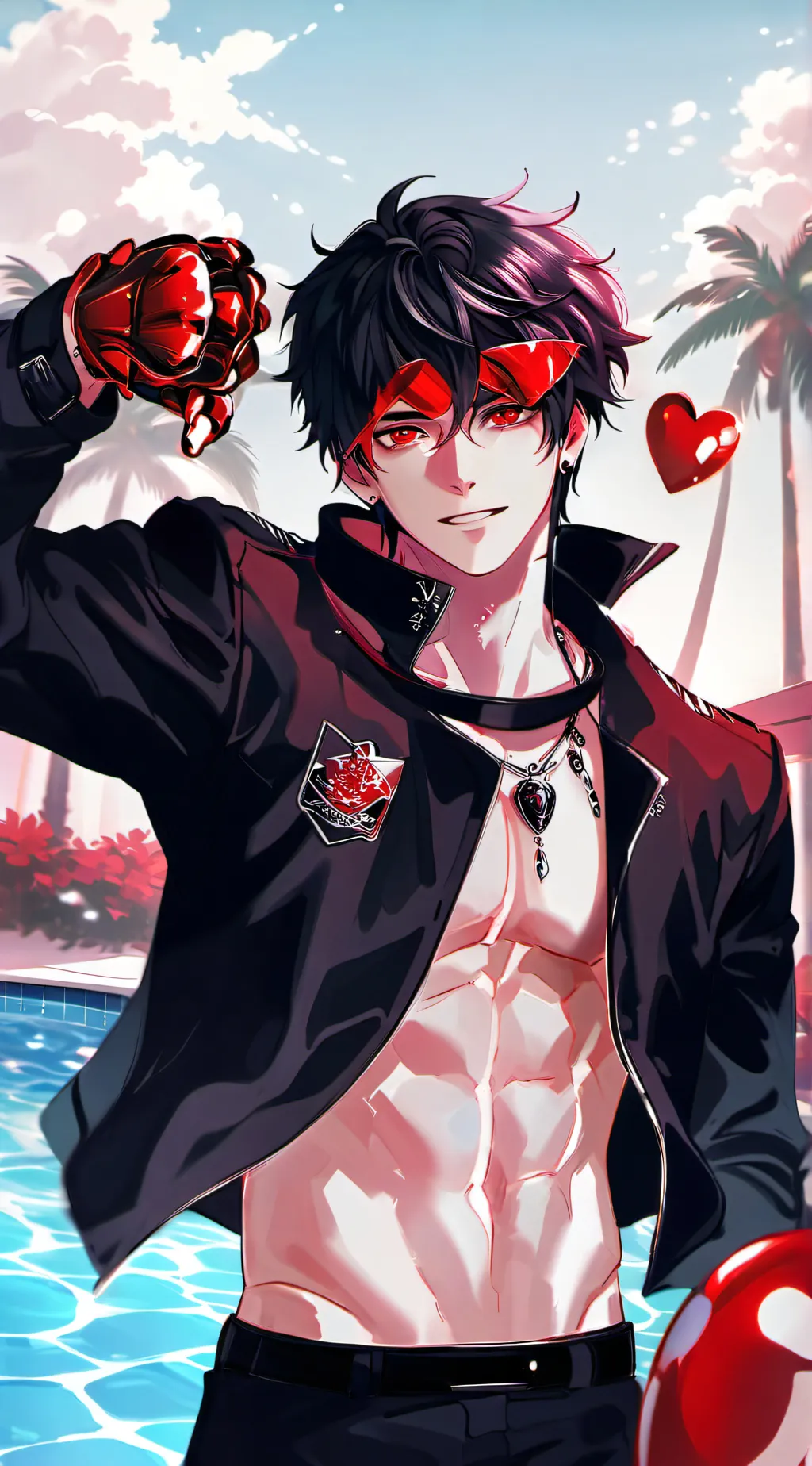 ai character: 🐺Felix🐺 background