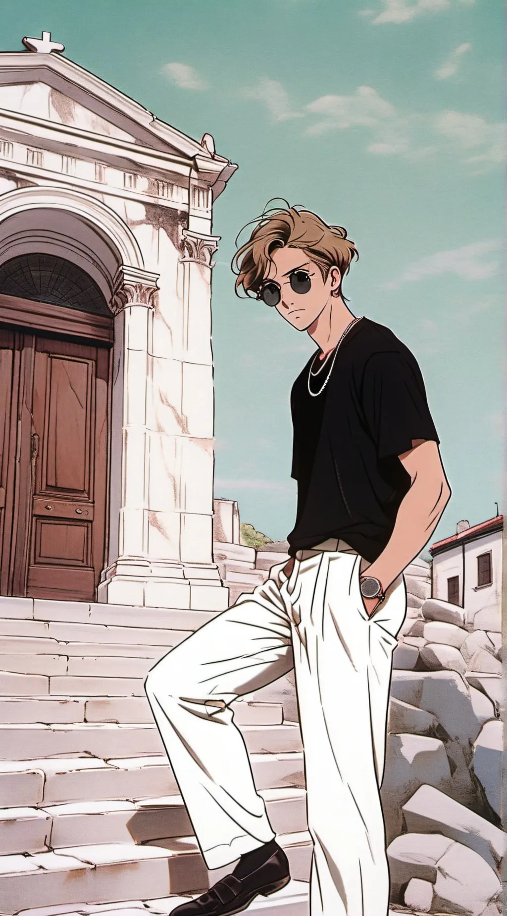 ai character: Pablo background