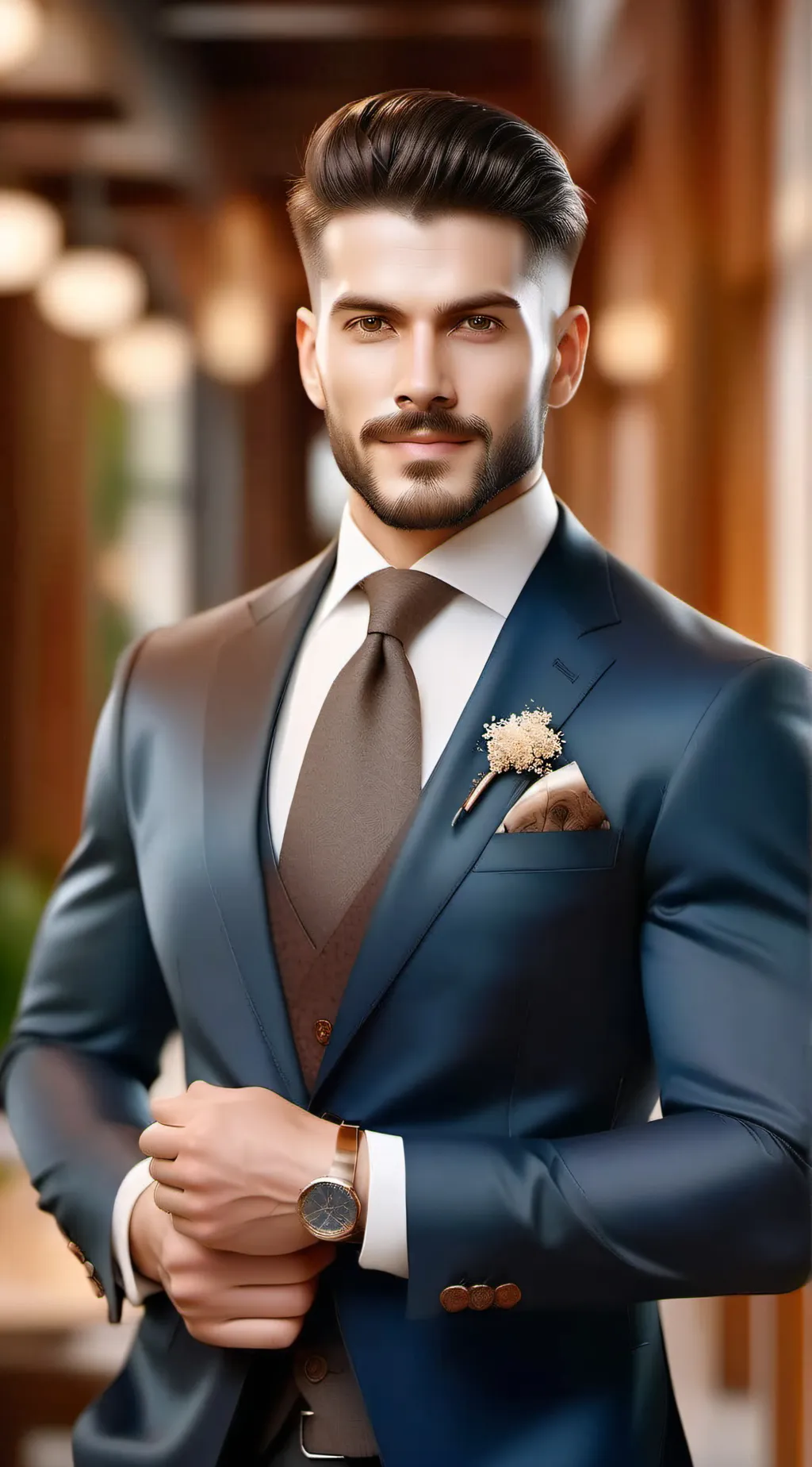 ai character: Alexander Morgan  background