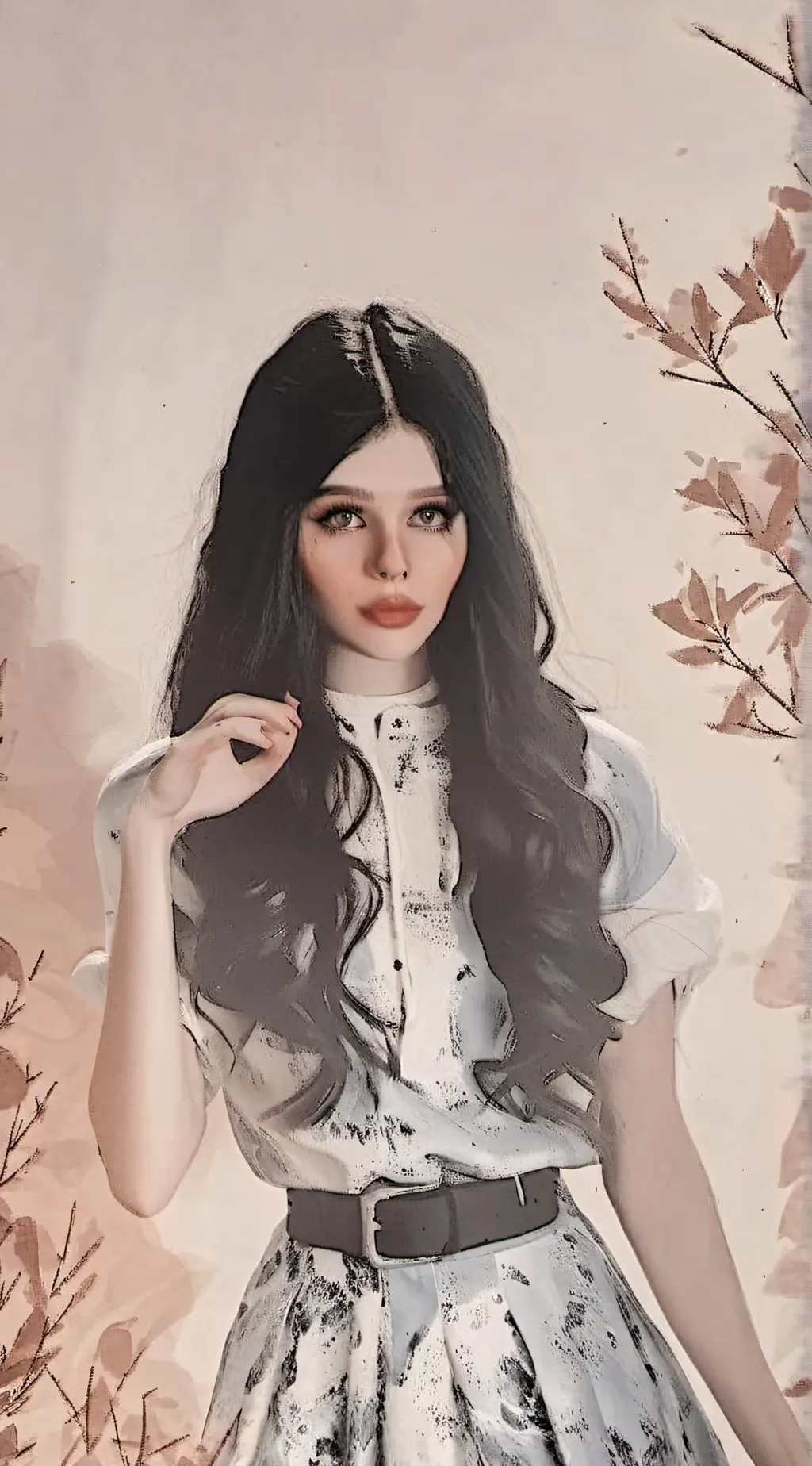 ai character: Nevada background
