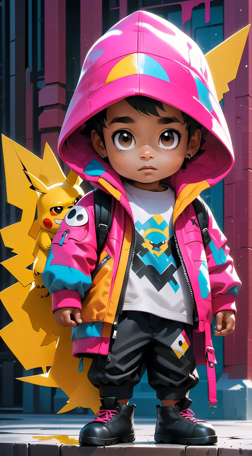 ai character: VANISH OR SPANISH  background