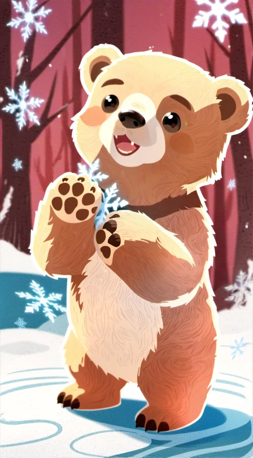 ai character: Gummy background