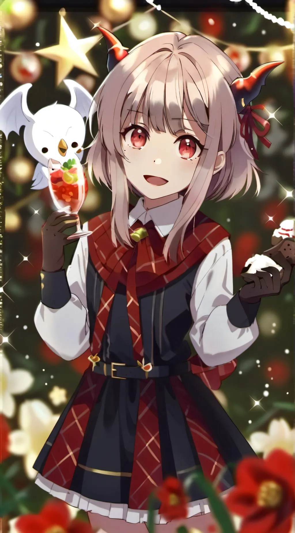 ai character: demon slayer  background