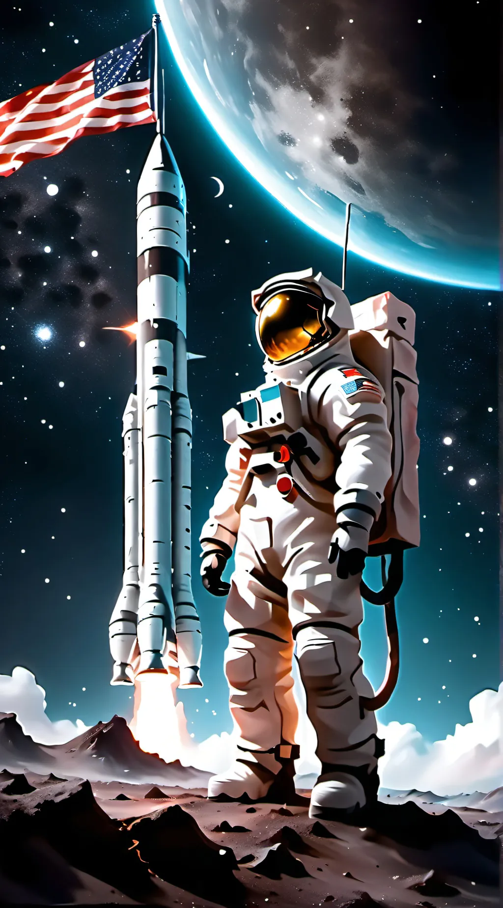 Talkie AI - Chat with 『Moon Landing』