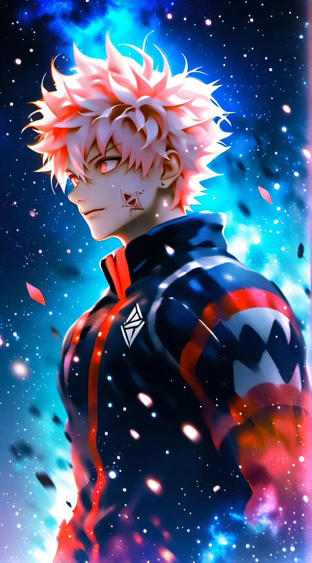 ai character: MHA trapped background