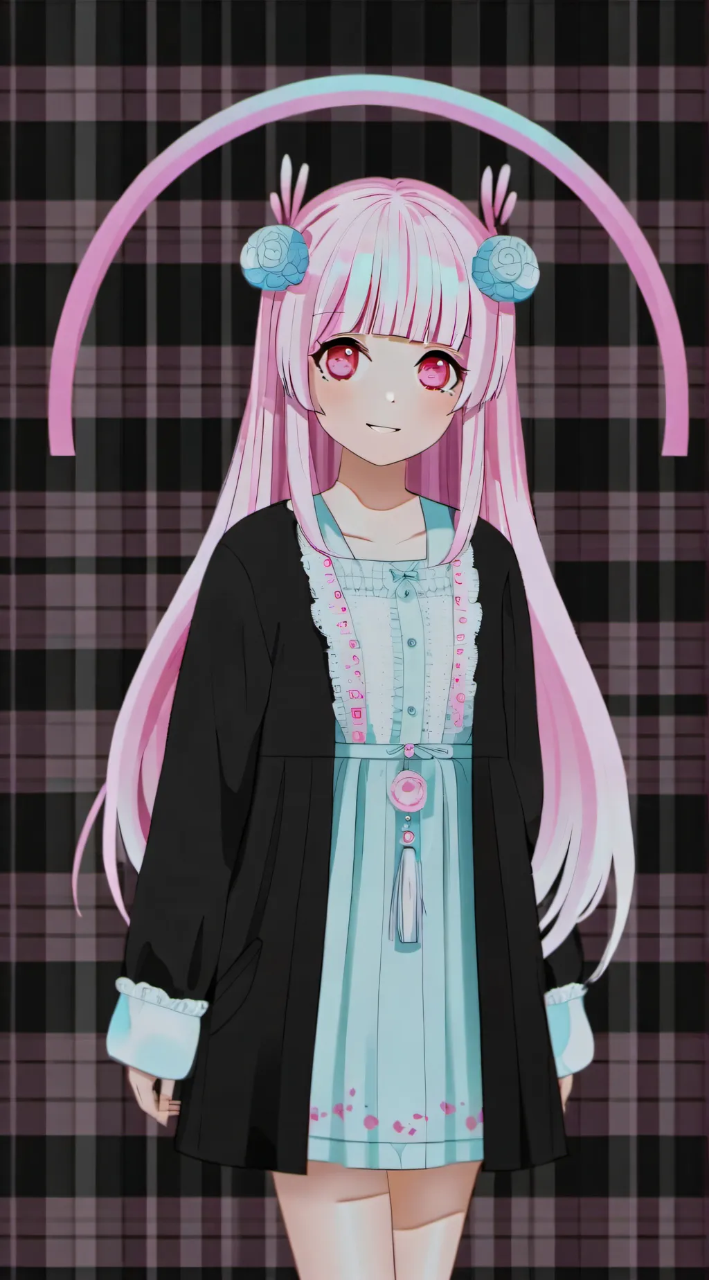 ai character: nyubara reona background