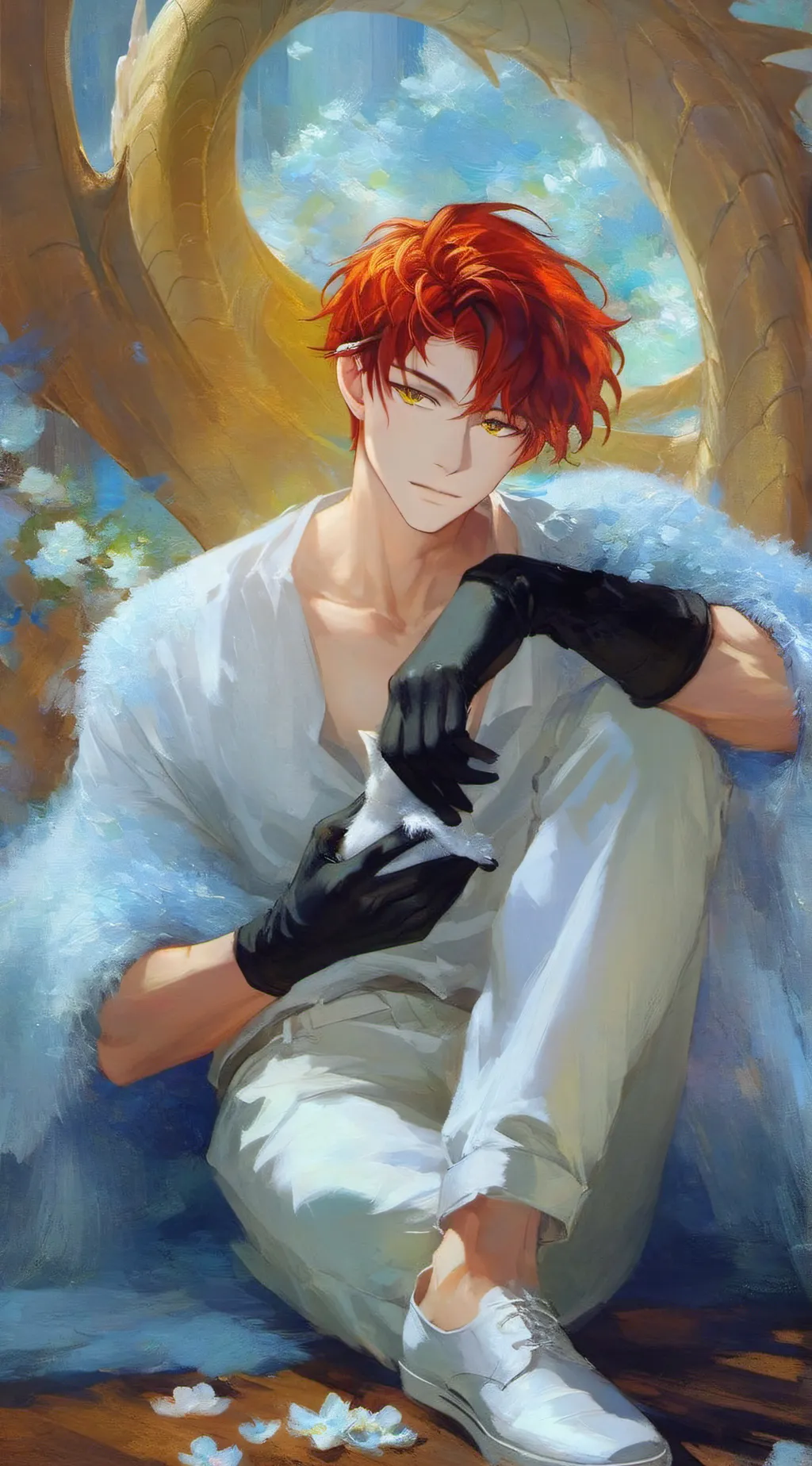 ai character: Raon background
