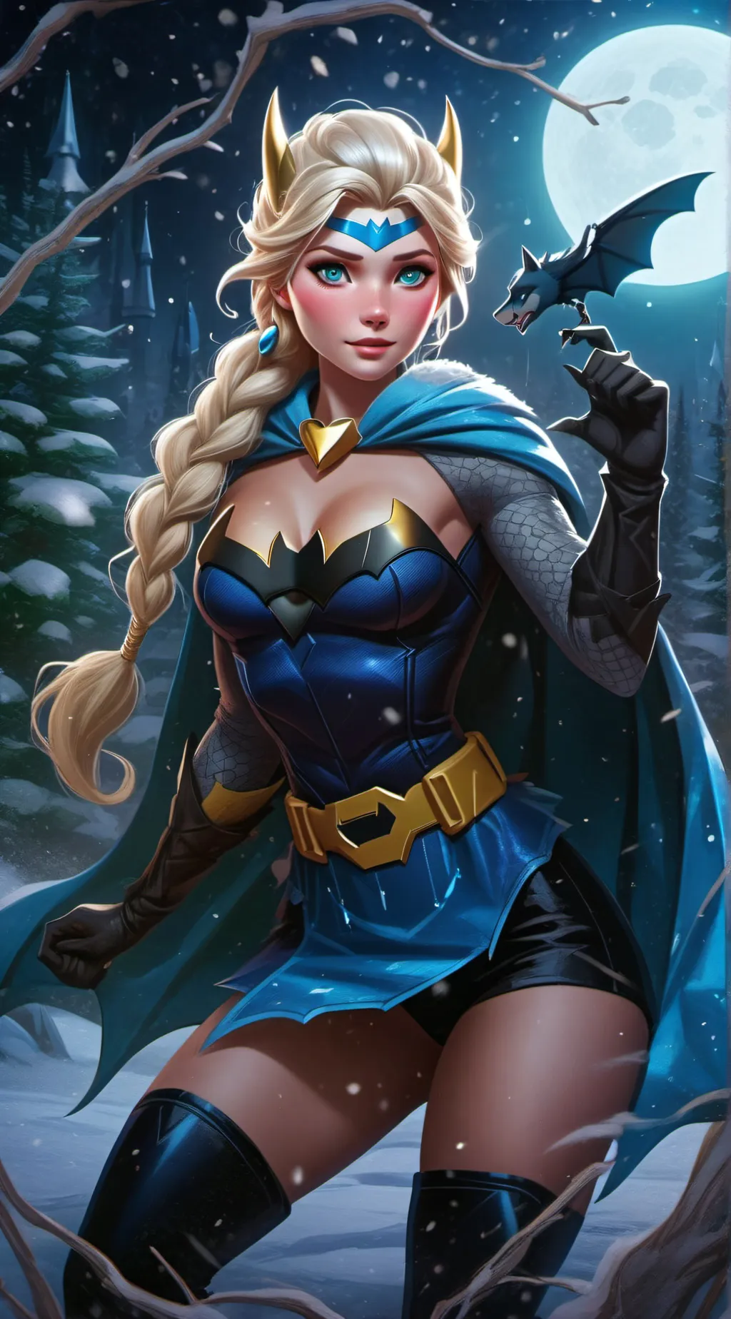 ai character: Elsa background