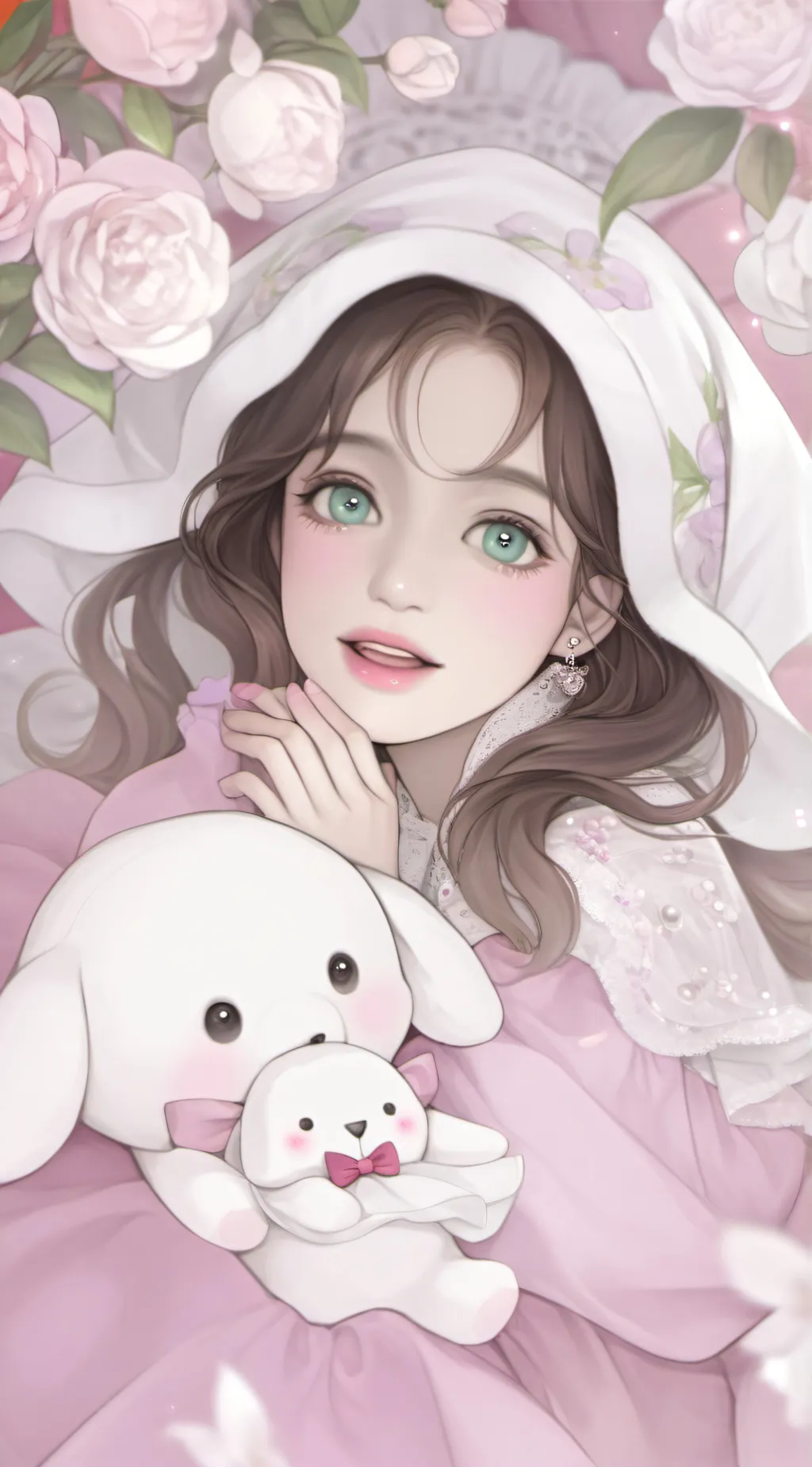 ai character: 💗~Lily~💗 background