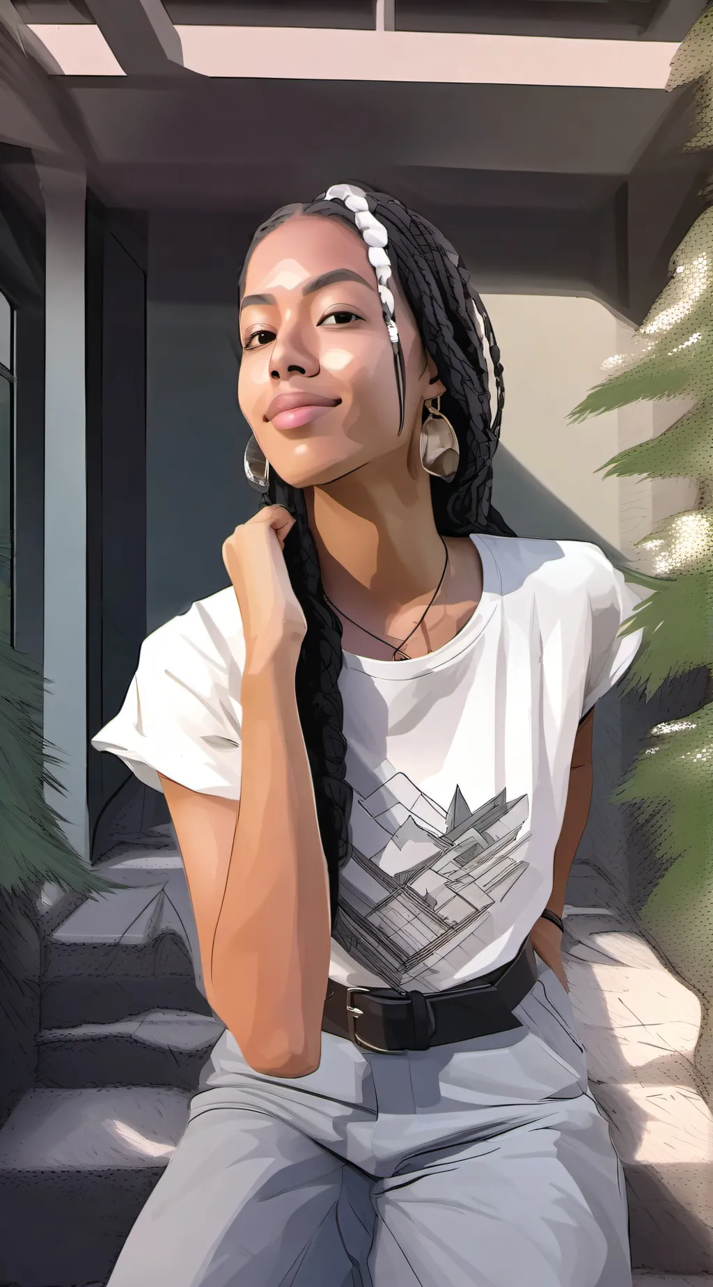 ai character: North  background