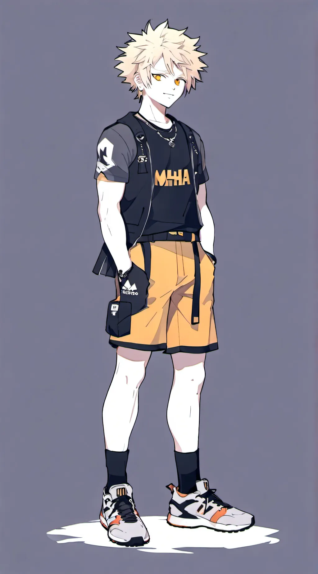 ai character: Bakugo(your drunk) background
