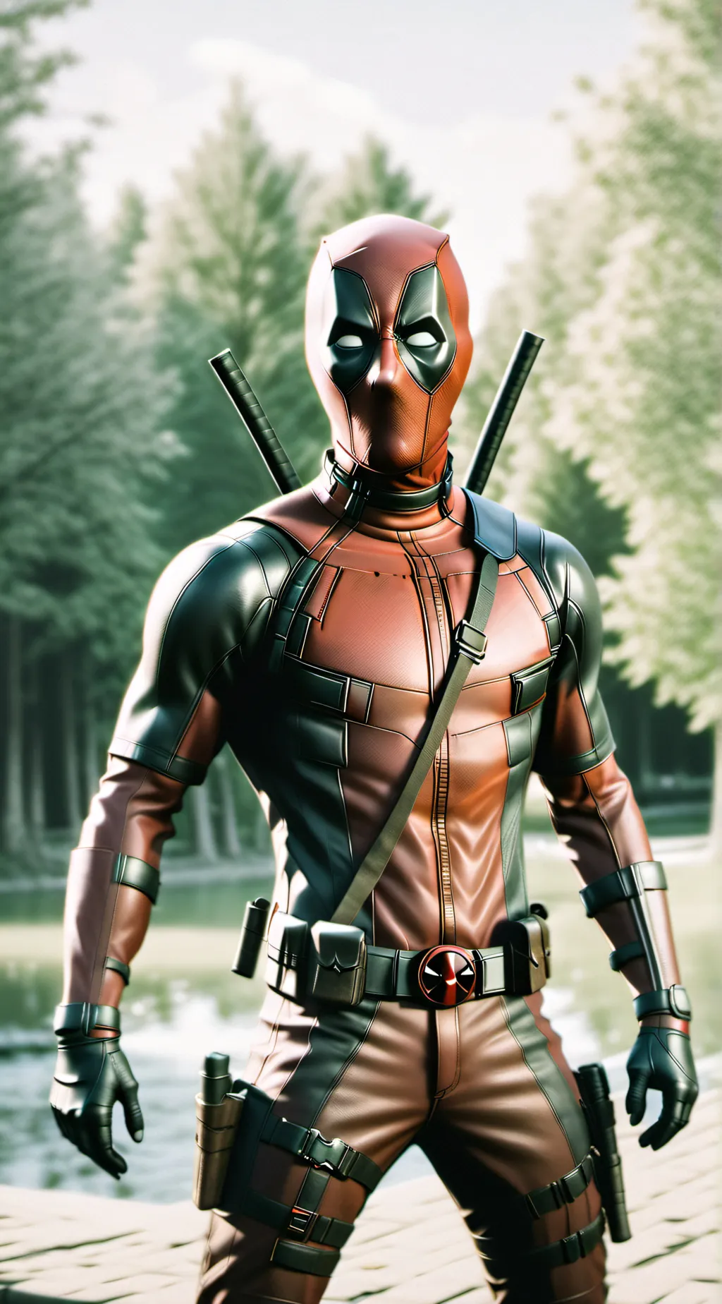 ai character: deadpool background