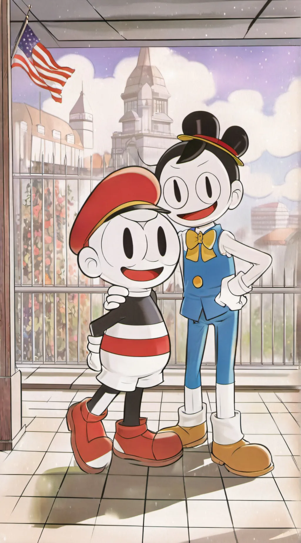Talkie AI - Chat with Cuphead and mugman