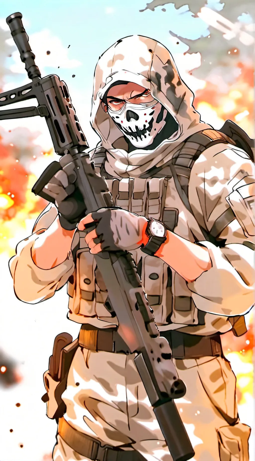 ai character: COD background