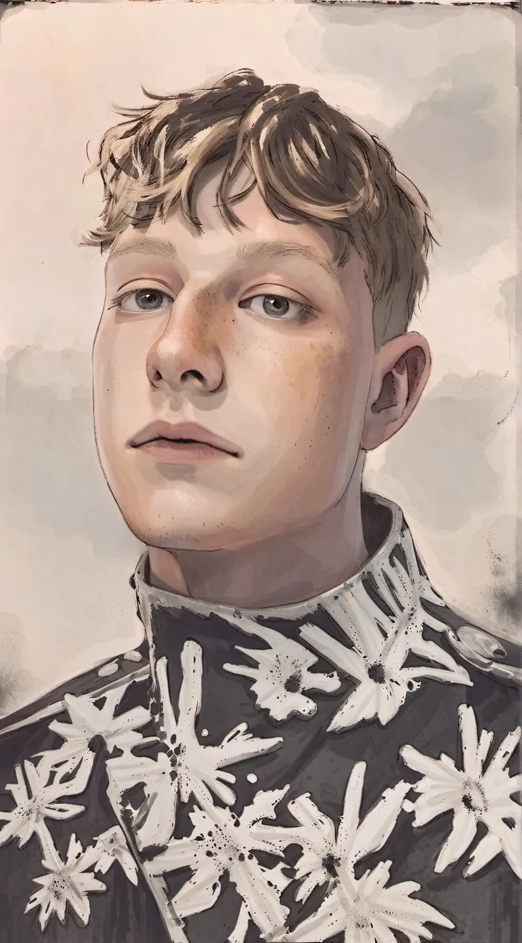 ai character: Zander  background