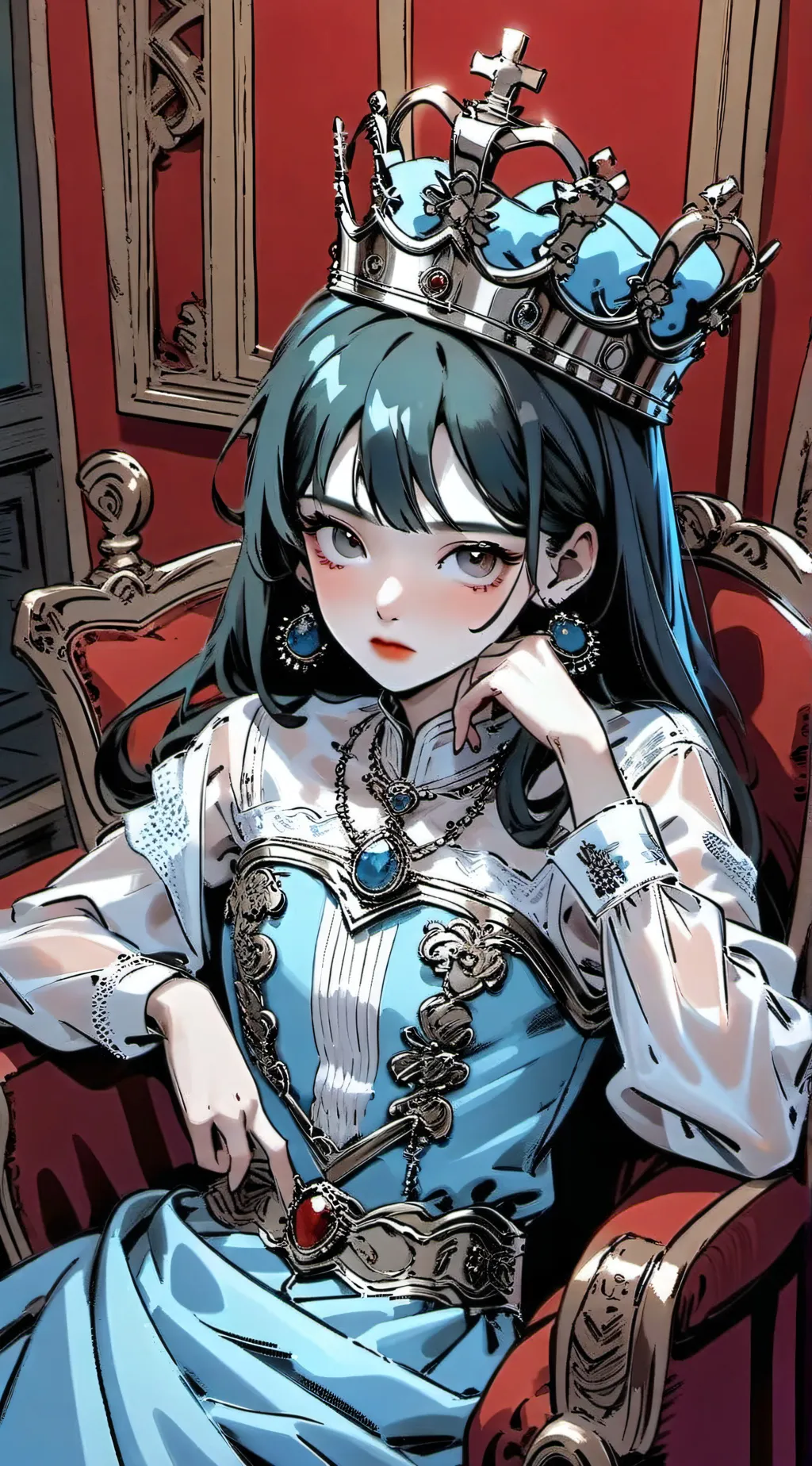 ai character: Princess  background