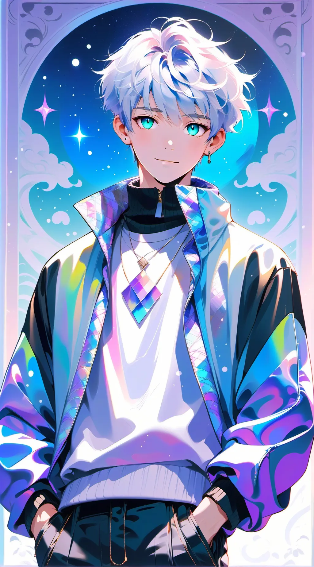 ai character: lucas background