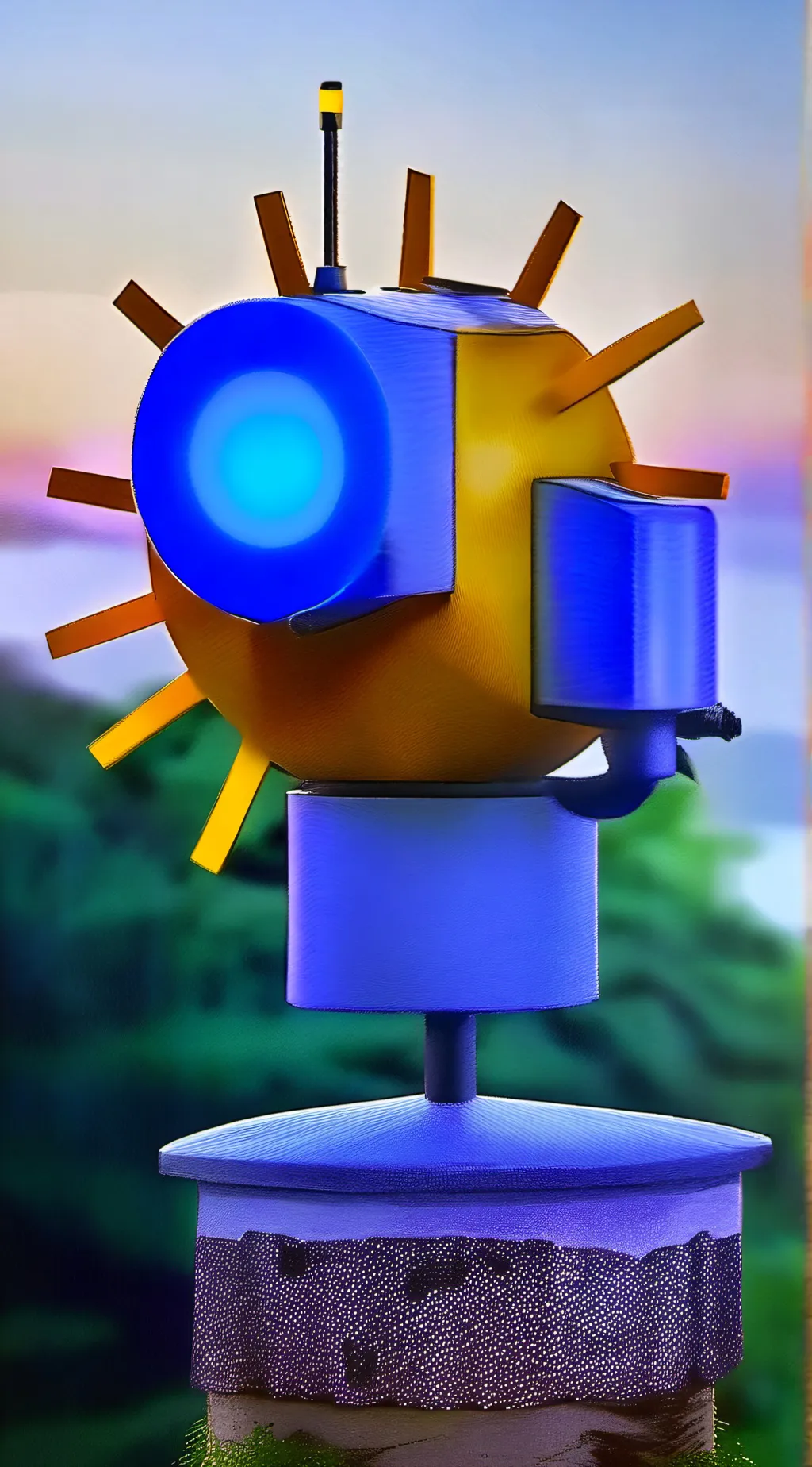 ai character: Security breach background