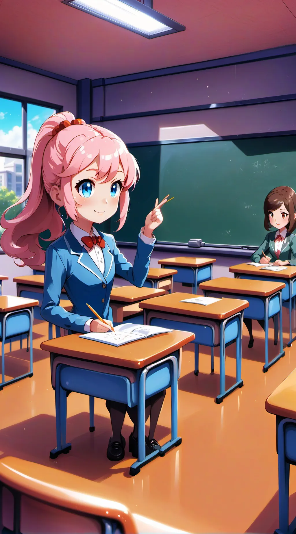 ai character: Your Students  background