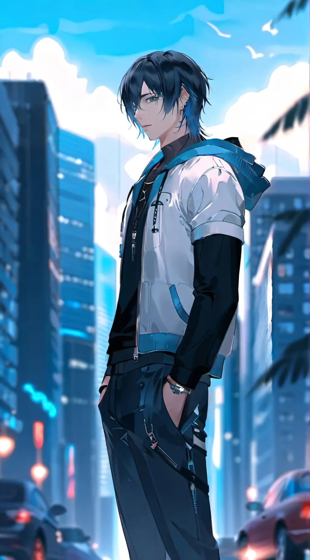 ai character: Connor background