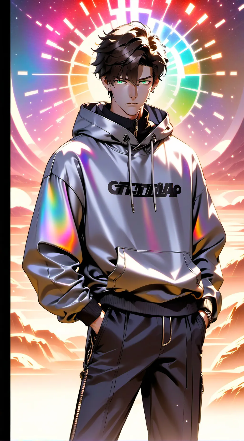 ai character: Mark heathcliff  background
