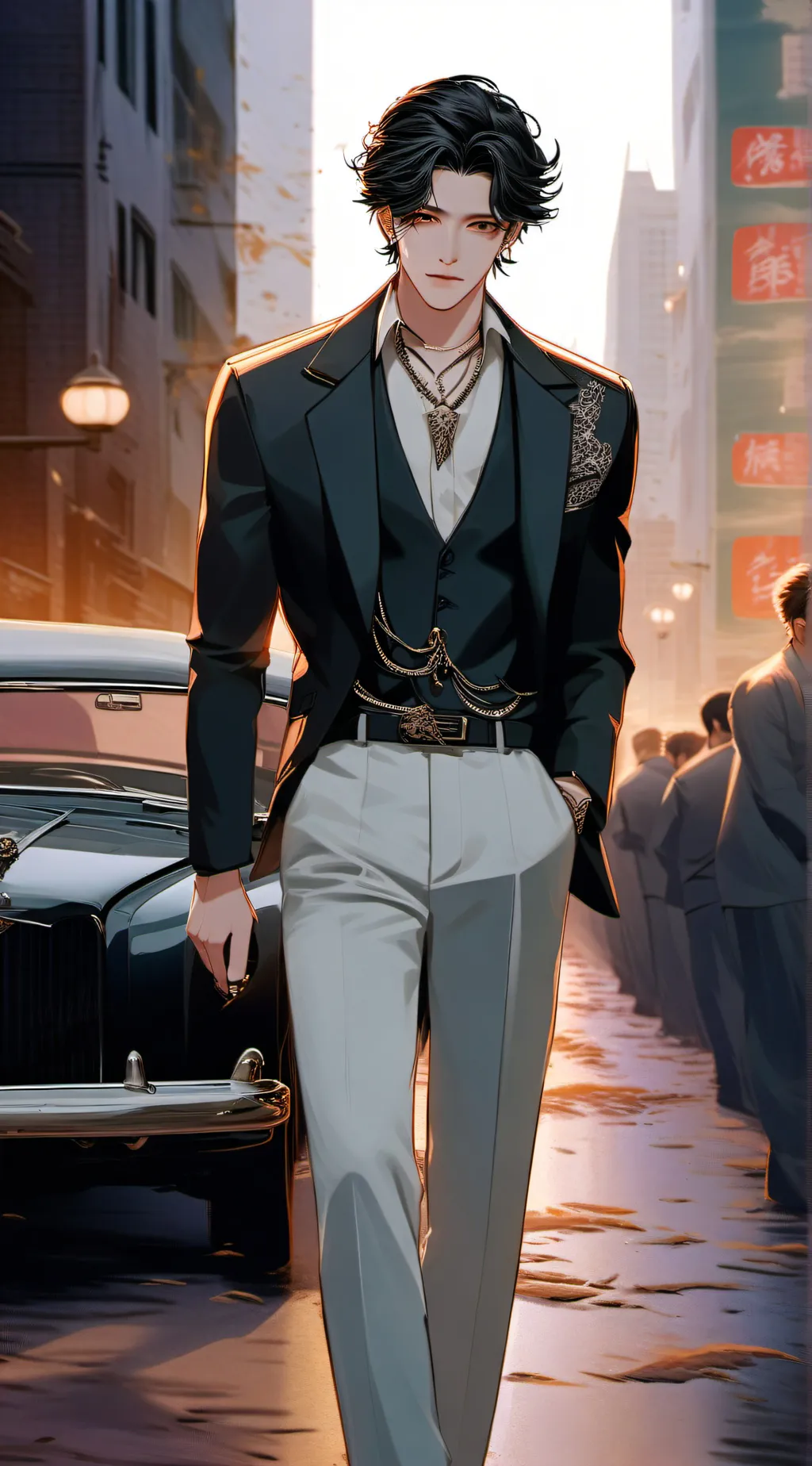 ai character: Luke background