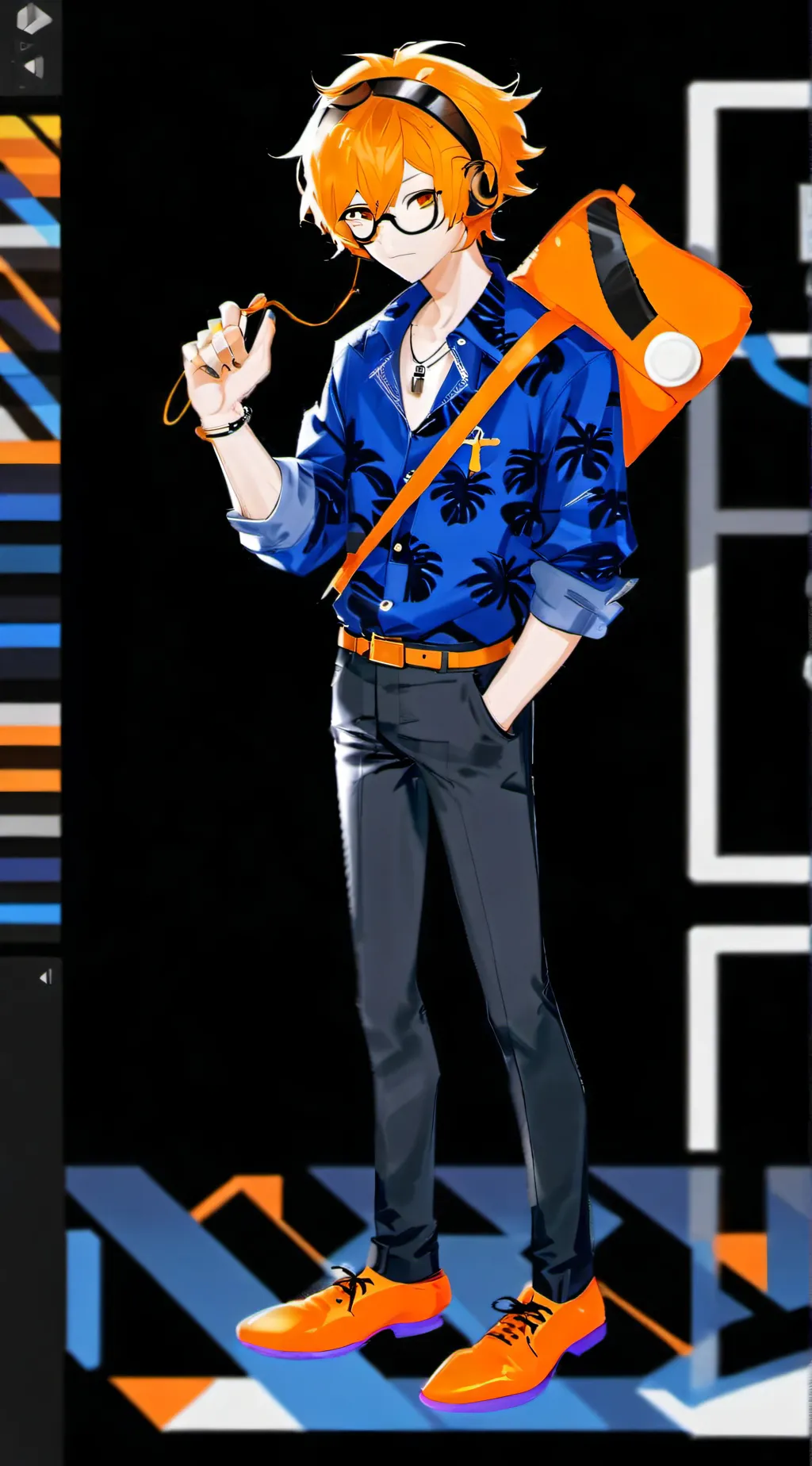 ai character: HuntingForBacons background