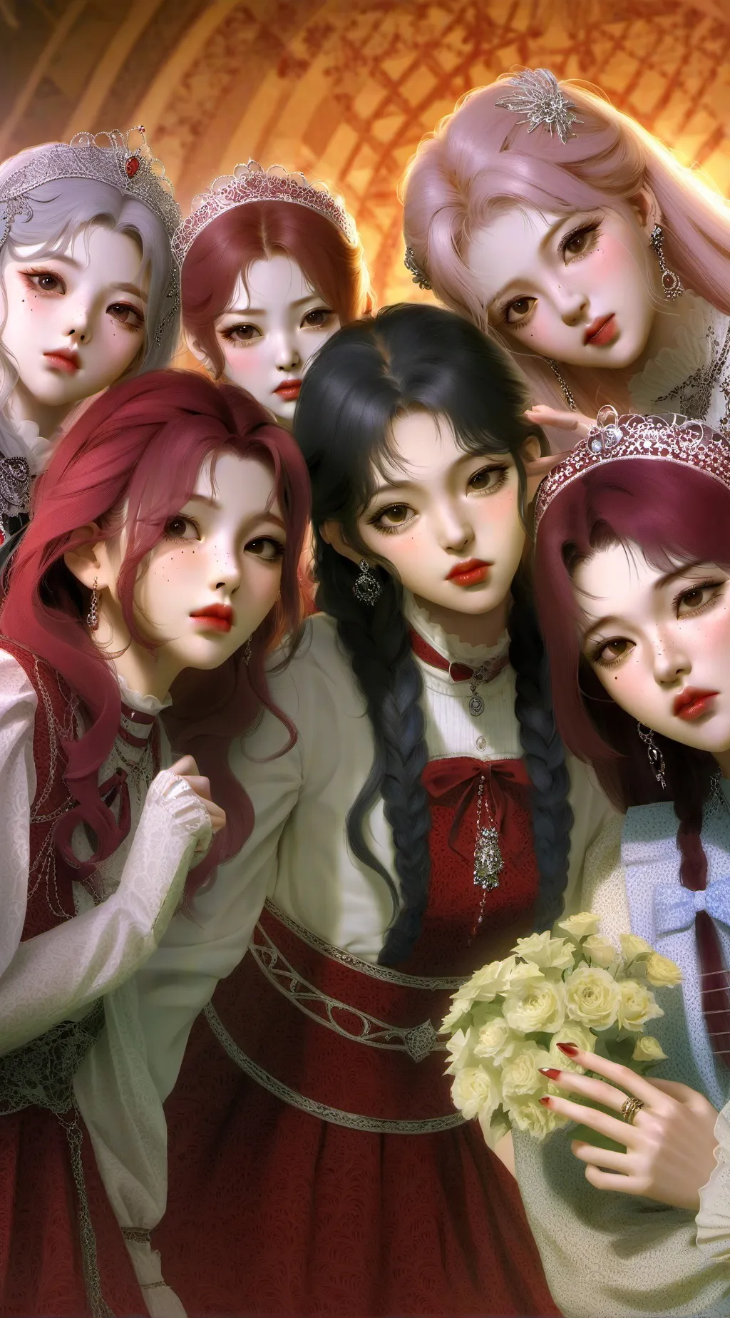 ai character: IVE background