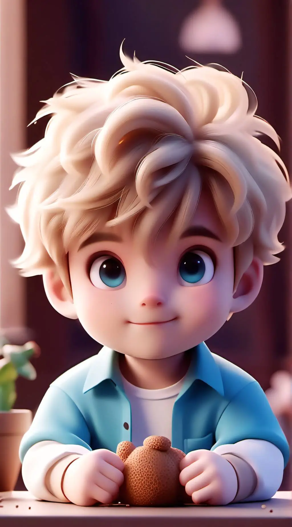 ai character: Little Timmy background