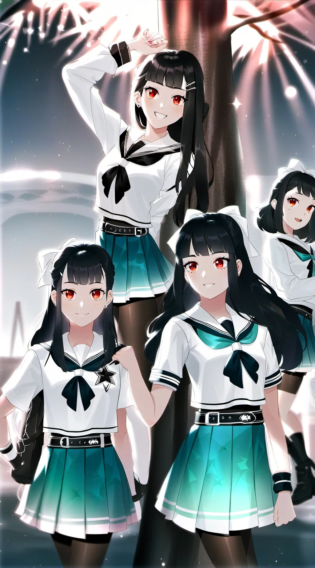 ai character: Marie  background