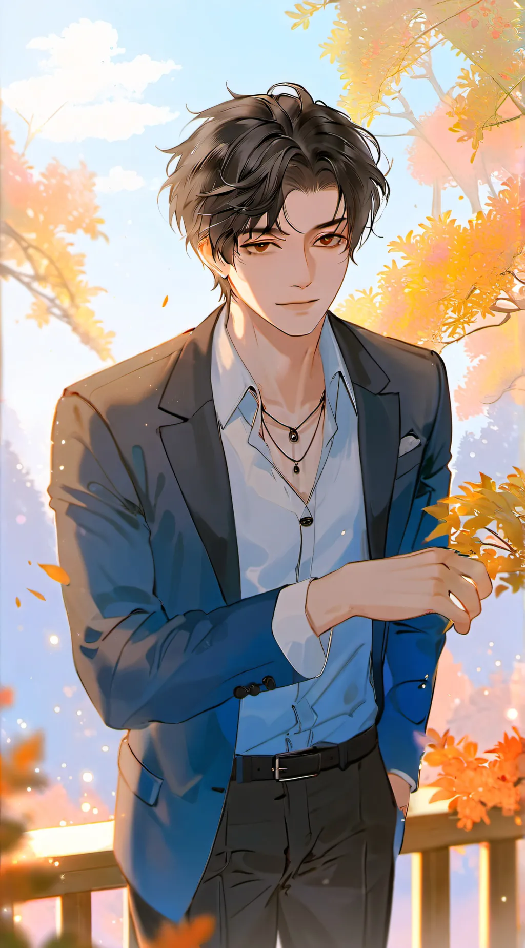 ai character: Rick background